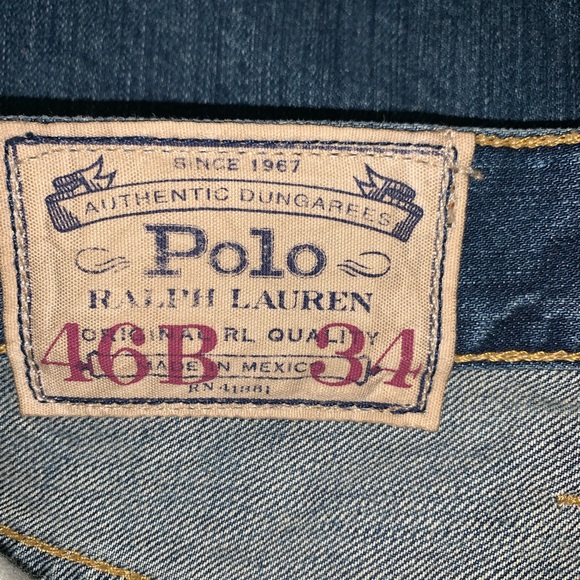 Polo Ralph Lauren Hampton Straight Jeans NWT - Picture 3 of 7